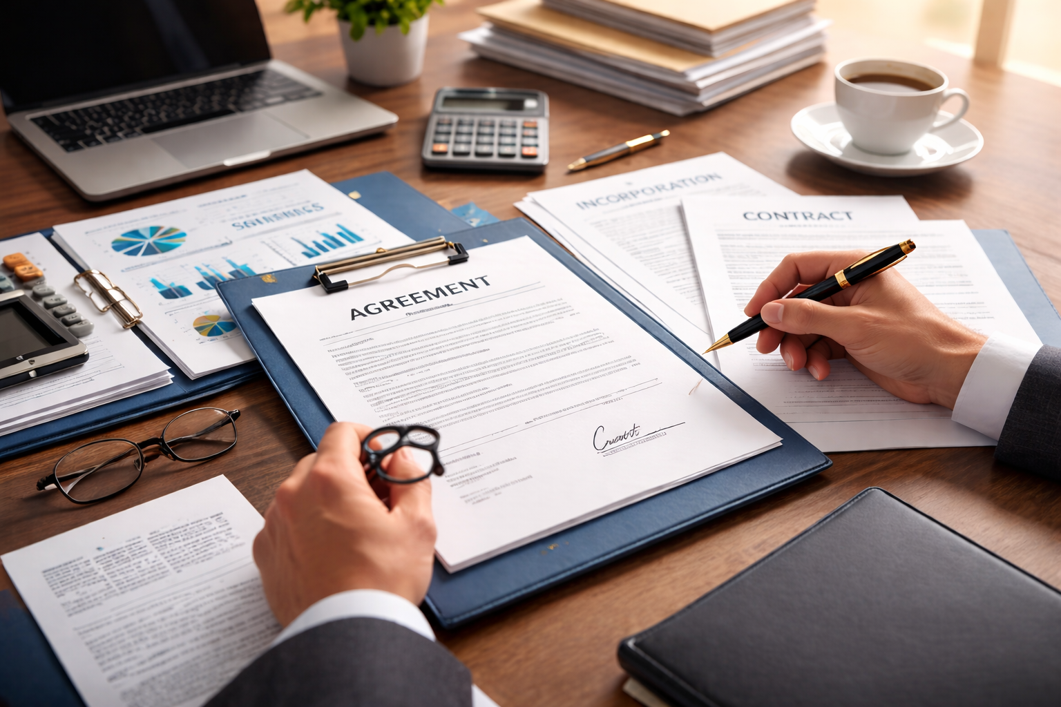 Mobile notary Charlotte NC — business documents